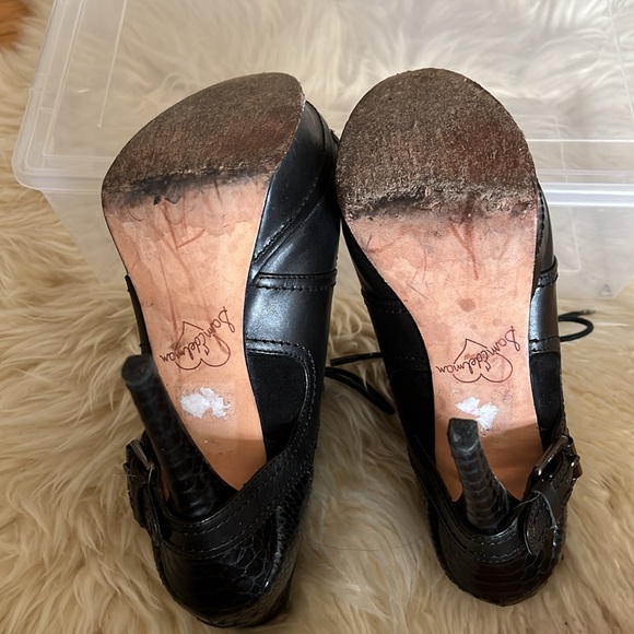 Sam Edelman open-toe lace-up ankle boots - Picture 8 of 13